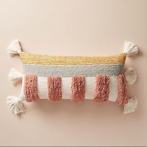 Anthropologie Tufted Rayas Pillow